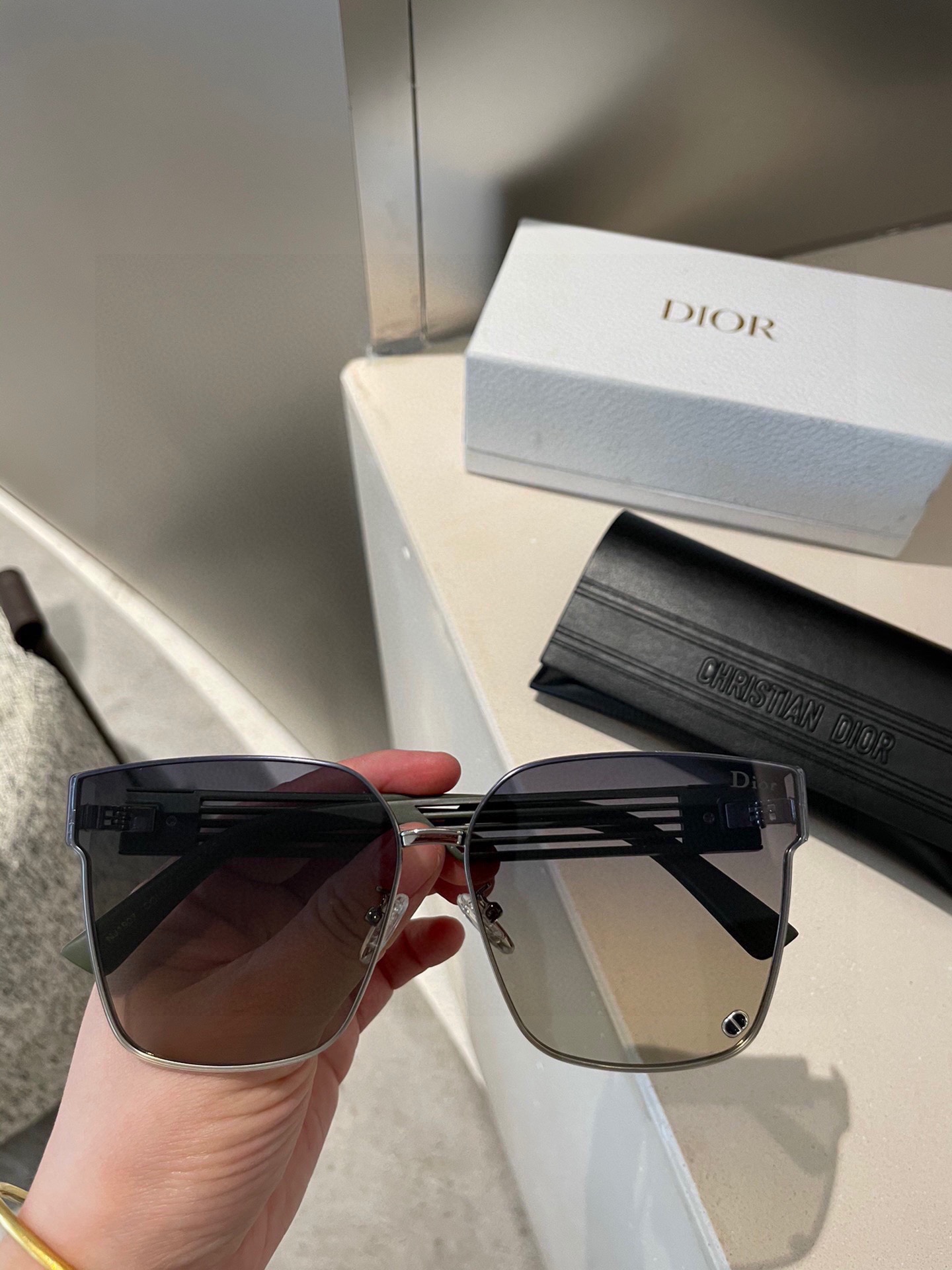 Dior Sunglasses mirror copy luxury
 Purple