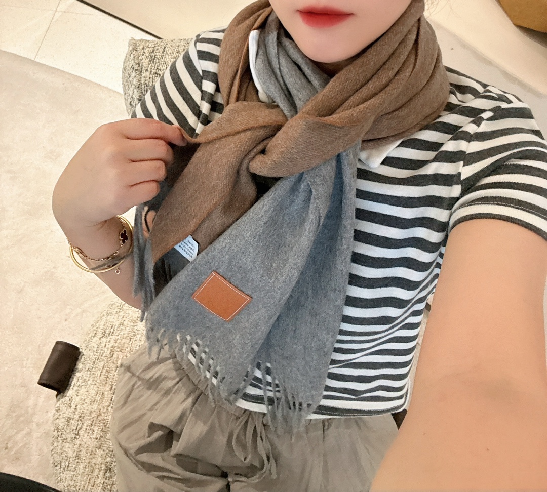 Loewe Scarf Sell High Quality
 Unisex Men Epi Cashmere Casual