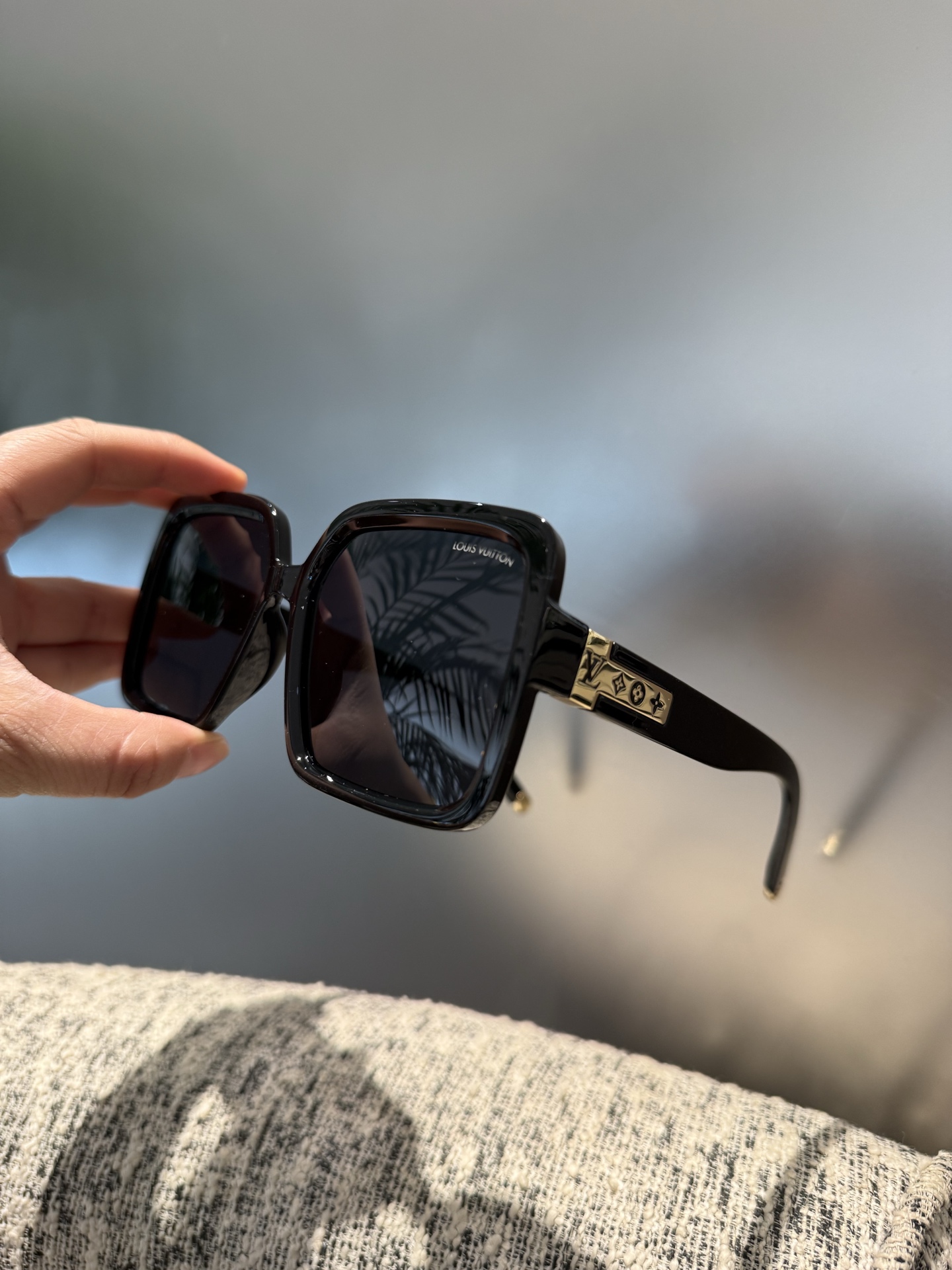 PL家女士偏光墨镜🕶️ 经典四叶草元素🎉复古风大牌范儿（2506）