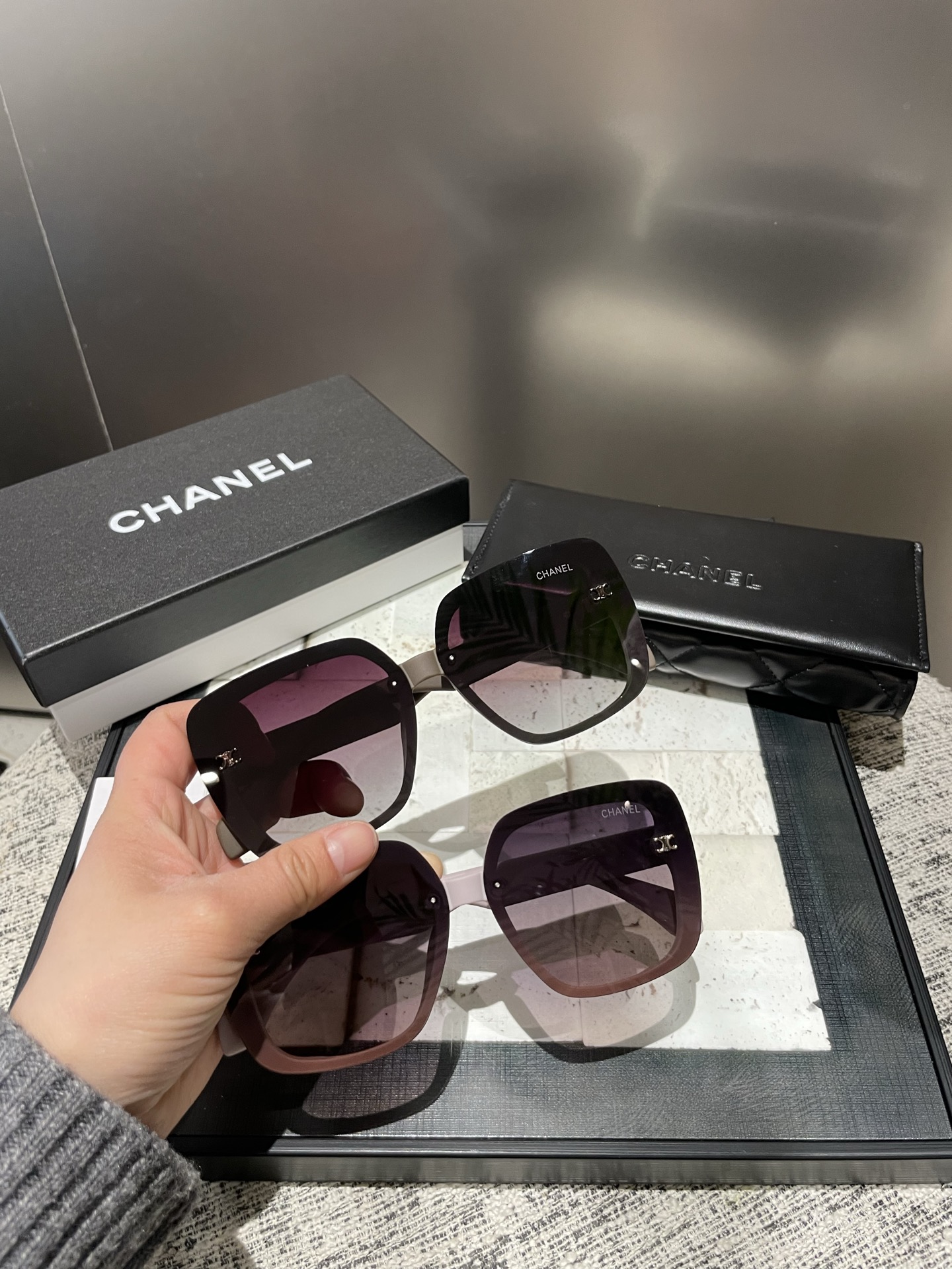 NO:254550,65 Chanel new style!  New models shipped!  New models shipped!  Women's HD Thickened Polarized Sunglasses High-quality TR-90 Frames Fashionable and versatile!  glasses sunglasses sunglasses, glasses, chanel1986090965香奈儿新款！新款出货！新款出货！女士高清加厚偏光太阳镜 高品质TR-90镜框 时尚百搭！眼镜墨镜太阳镜,眼镜,chanel,glasses
