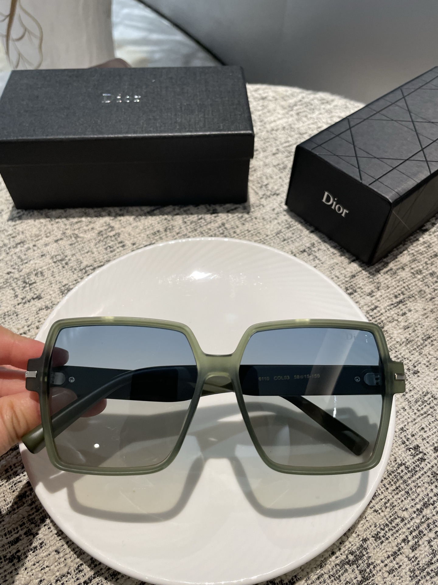 PCD大框偏光墨镜 🕶️达人街拍示范搭配 时尚潮流（6110）