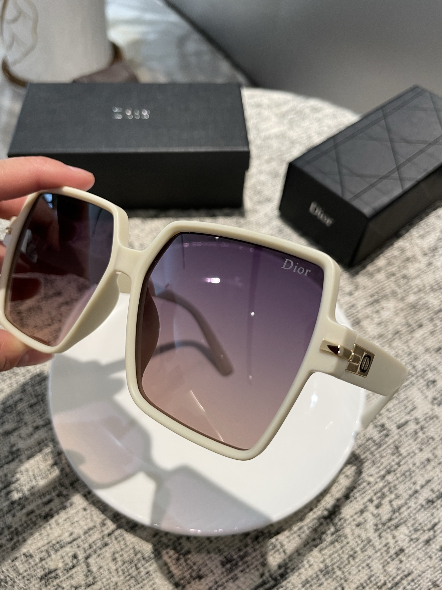 PCD大框偏光墨镜 🕶️达人街拍示范搭配 时尚潮流（6110）