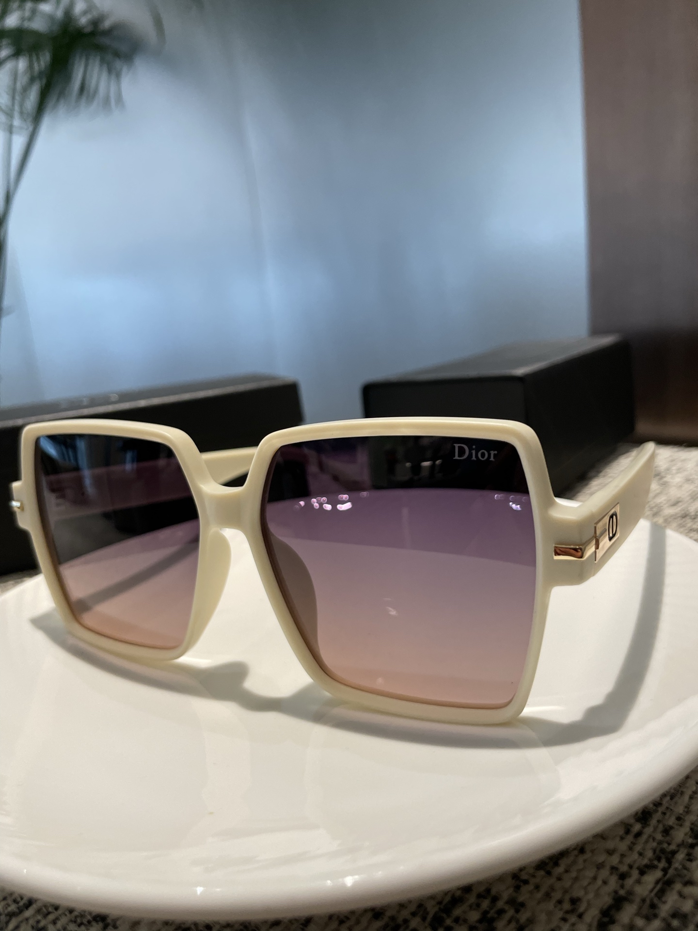 PCD大框偏光墨镜 🕶️达人街拍示范搭配 时尚潮流（6110）