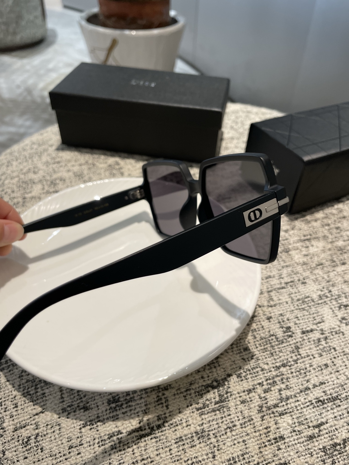 PCD大框偏光墨镜 🕶️达人街拍示范搭配 时尚潮流（6110）