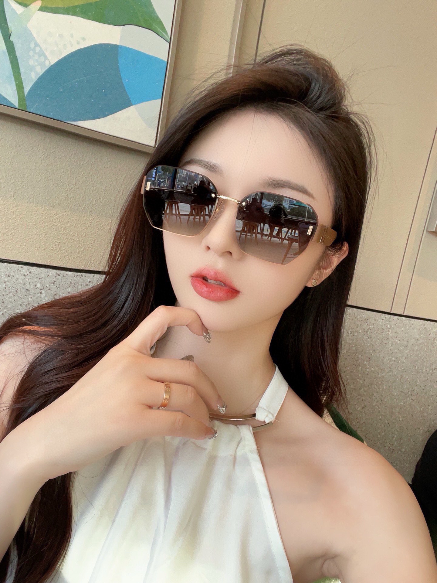 P高清香奈儿尼龙偏光太阳镜🕶️
2025新款！新款出货！新款出货！
型号：3309
描述：女士高清加厚偏