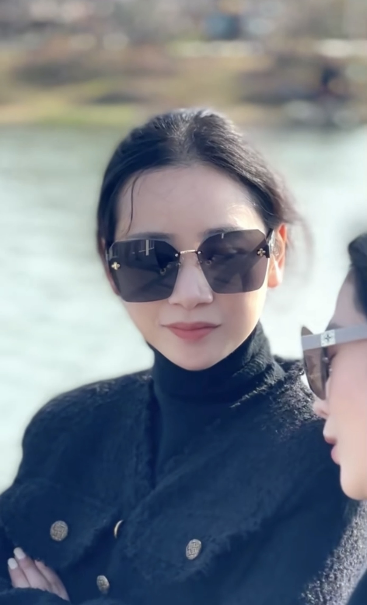 PLV女士偏光墨镜🕶️ 经典四叶草元素🎉复古风 直播款💗💗💗5189