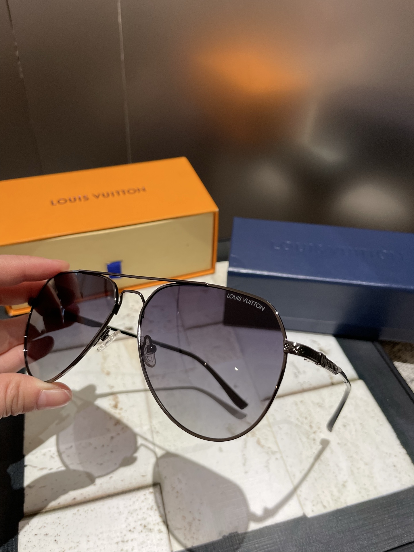 PL家男士墨镜🕶️高清偏光镜片🕶️ 🎉不锈钢镜框 IP真空电镀 有效防汗液腐蚀 大牌风范（6031） 