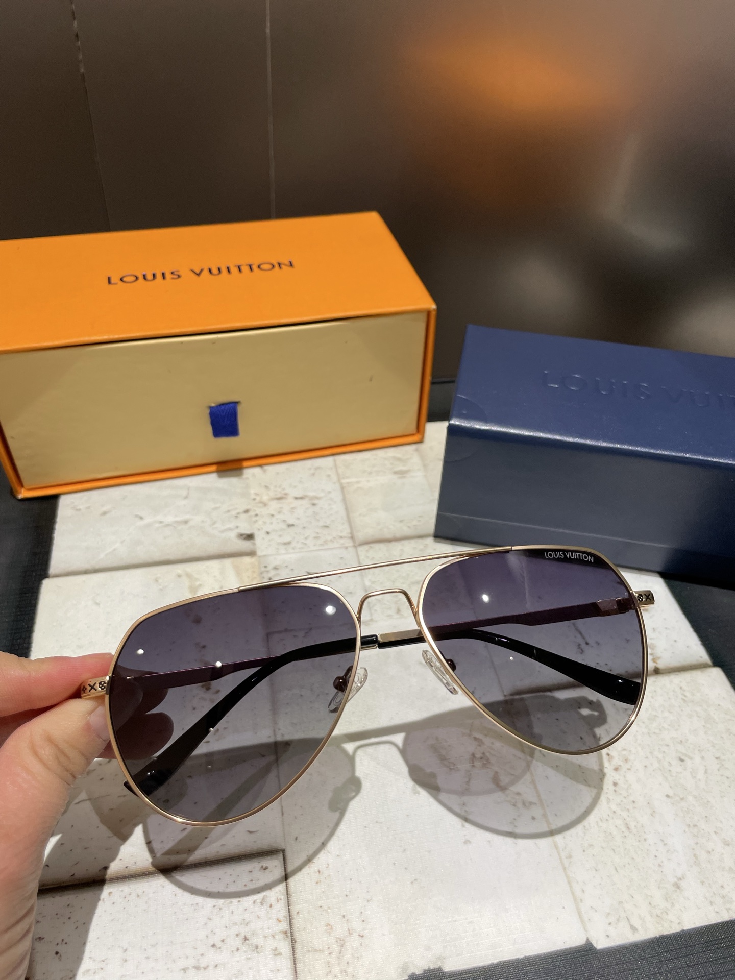 PL家男士墨镜🕶️高清偏光镜片🕶️ 🎉不锈钢镜框 IP真空电镀 有效防汗液腐蚀 大牌风范（6031） 
