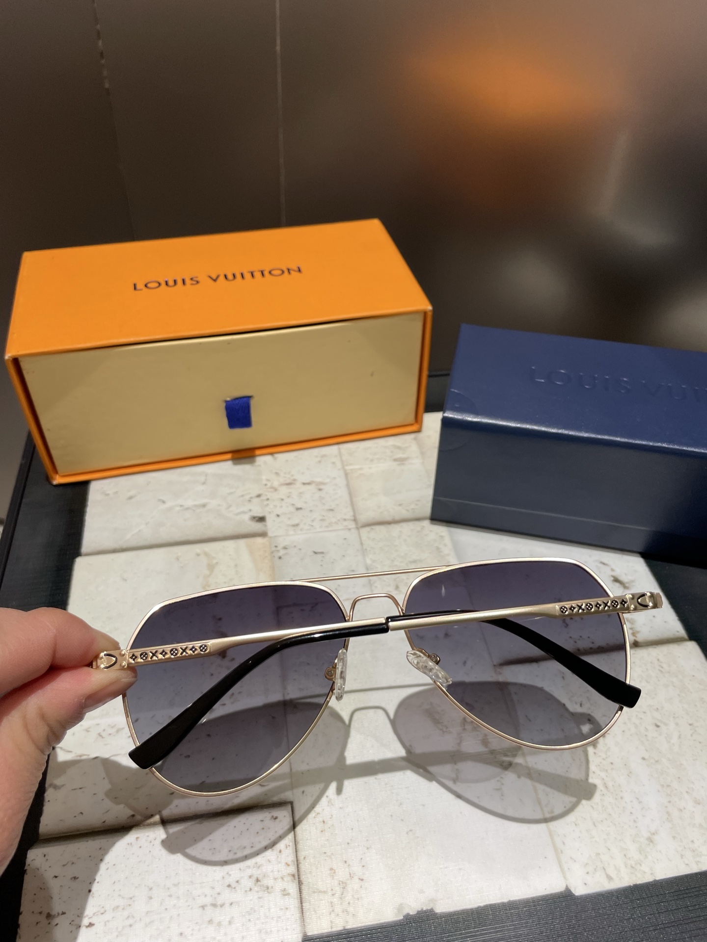 PL家男士墨镜🕶️高清偏光镜片🕶️ 🎉不锈钢镜框 IP真空电镀 有效防汗液腐蚀 大牌风范（6031） 