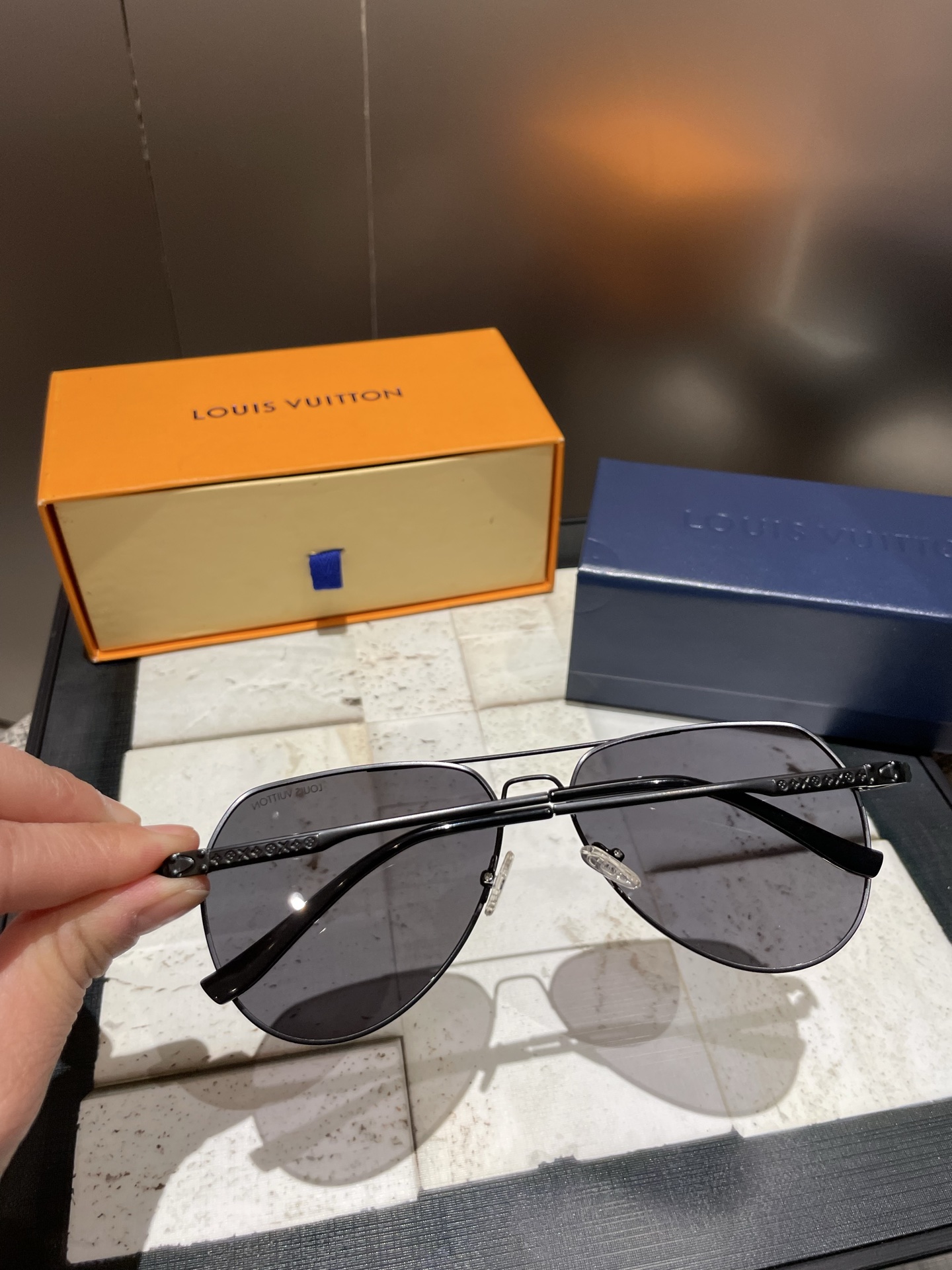 PL家男士墨镜🕶️高清偏光镜片🕶️ 🎉不锈钢镜框 IP真空电镀 有效防汗液腐蚀 大牌风范（6031） 