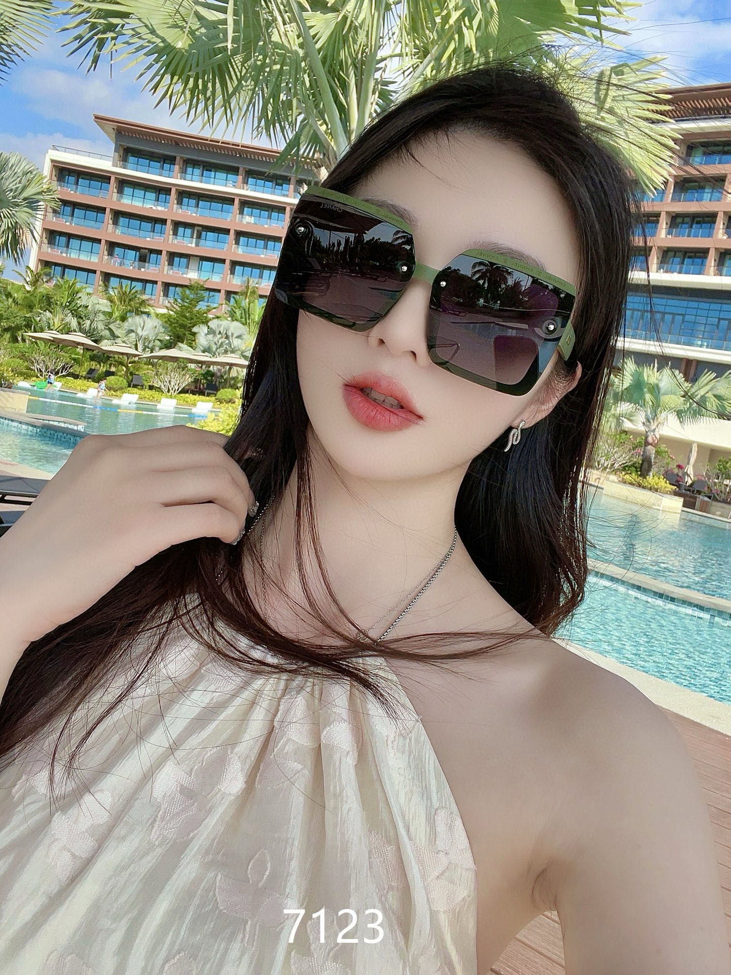 NO:347246,65 Chanel new style!  New models shipped!  New models shipped!  Women's HD Thickened Polarized Sunglasses High-quality TR-90 Frames Fashionable and versatile!  7123 glasses sunglasses sunglasses, glasses, chanel1986090965香奈儿新款！新款出货！新款出货！女士高清加厚偏光太阳镜 高品质TR-90镜框 时尚百搭！7123眼镜墨镜太阳镜,眼镜,chanel,glasses