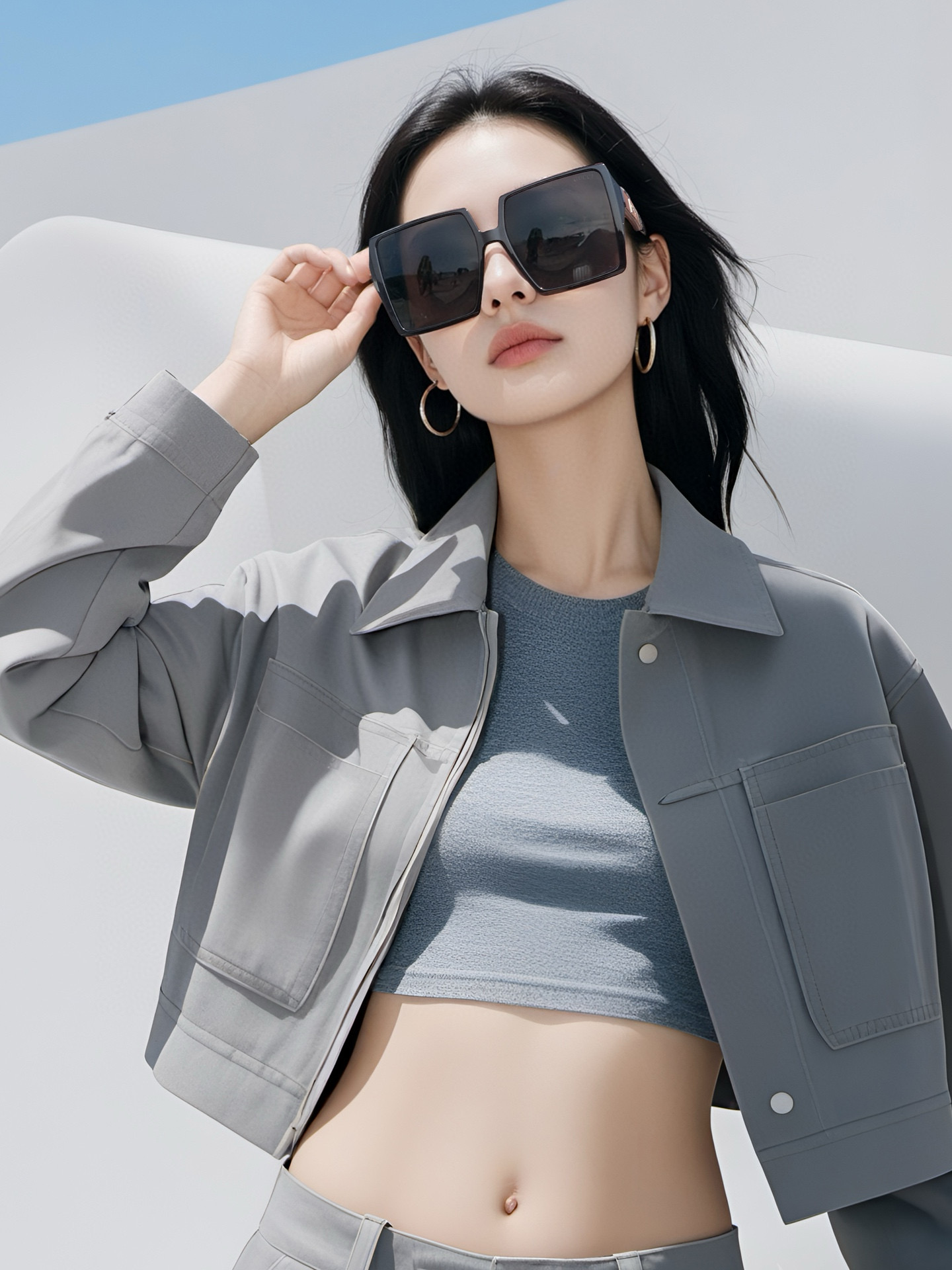 NO:356113,GG women's sunglasses [celebration] HD polarized lenses must-have for check-in when traveling, Internet celebrity style, big brand style (2503#) glasses, sunglasses, glasses19860909GG女士墨镜[庆祝] 高清偏光镜片 出行打卡必备 网红风 大牌范（2503#）眼镜墨镜太阳镜,眼镜,glasses