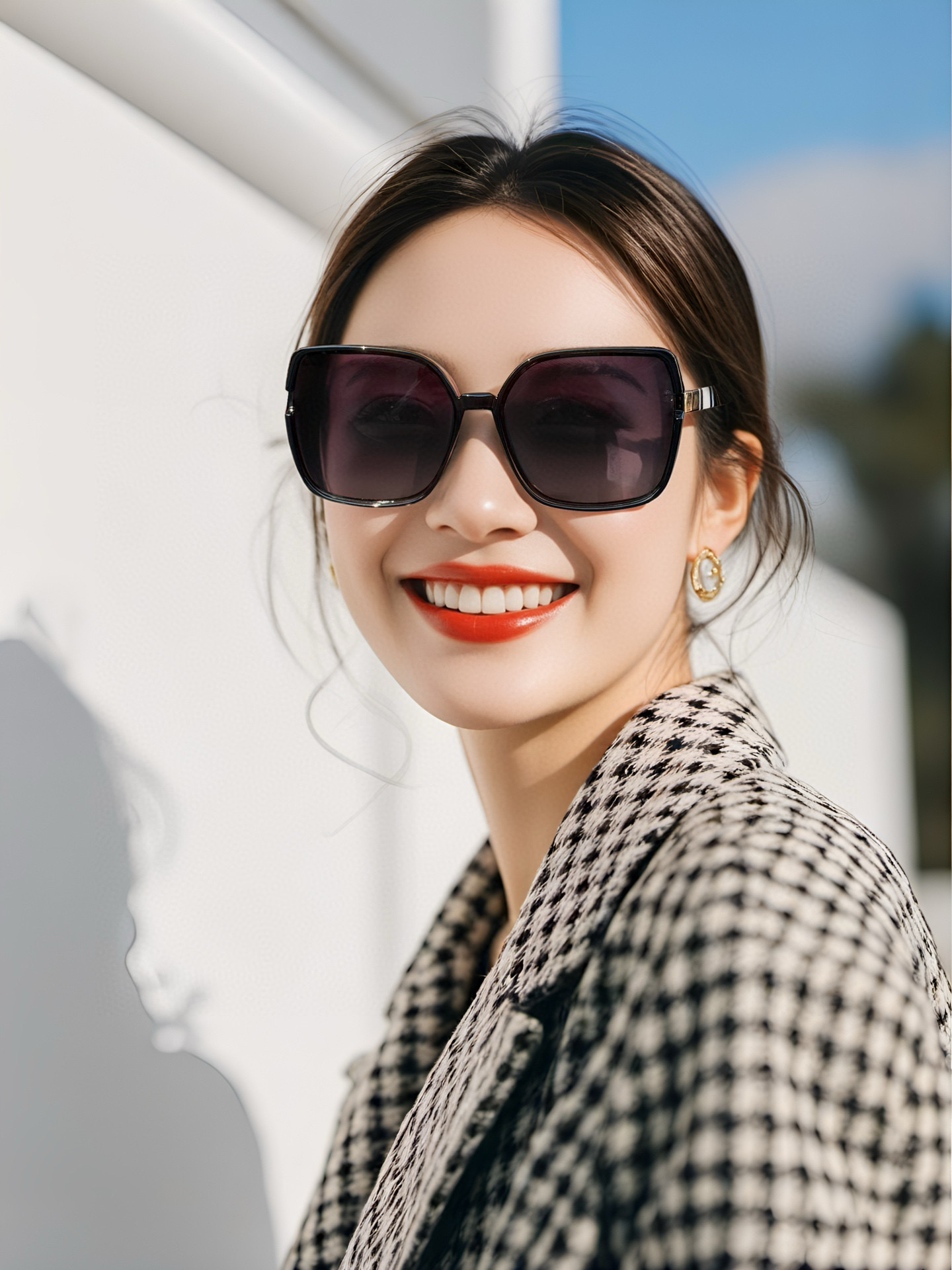 NO:358413,Burberry women's sunglasses HD polarized lens classic B-home elements high-end retro [fireworks] (6125) glasses sunglasses sunglasses, glasses, burberry19860909巴宝莉女士墨镜 高清偏光镜片经典B家元素高端复古[烟花]（6125）眼镜墨镜太阳镜,眼镜,burberry,glasses