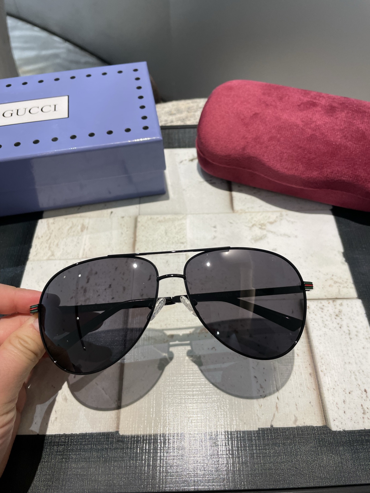 NO:257184,Gucci men's sunglasses high-definition polarized lenses, stainless steel frames, IP vacuum plating, effective anti-sweat corrosion, big brand (6032#) glasses, sunglasses, glasses, gucci19860909古驰男士墨镜高清偏光镜片 不锈钢镜框 IP真空电镀 有效防汗液腐蚀 大牌范（6032#）眼镜墨镜太阳镜,眼镜,gucci,glasses