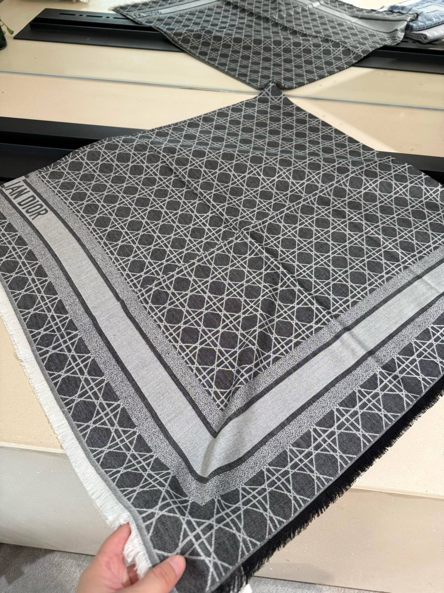 P高段位！是Dior的女人！经典藤格纹新演绎！！】实物有被惊艳到！！Dior今年25秋冬新出的Canna