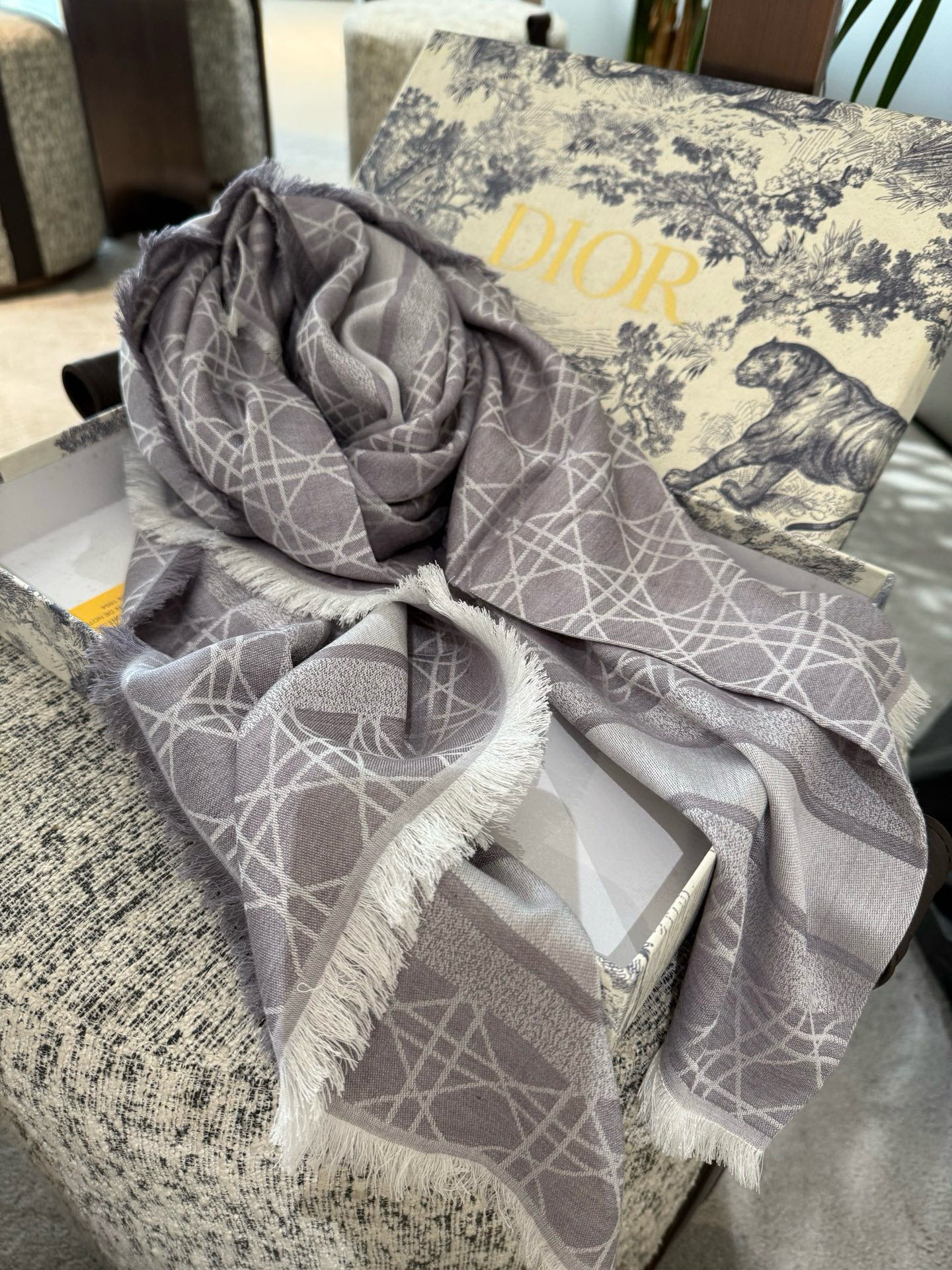 P高段位！是Dior的女人！经典藤格纹新演绎！！】实物有被惊艳到！！Dior今年25秋冬新出的Canna