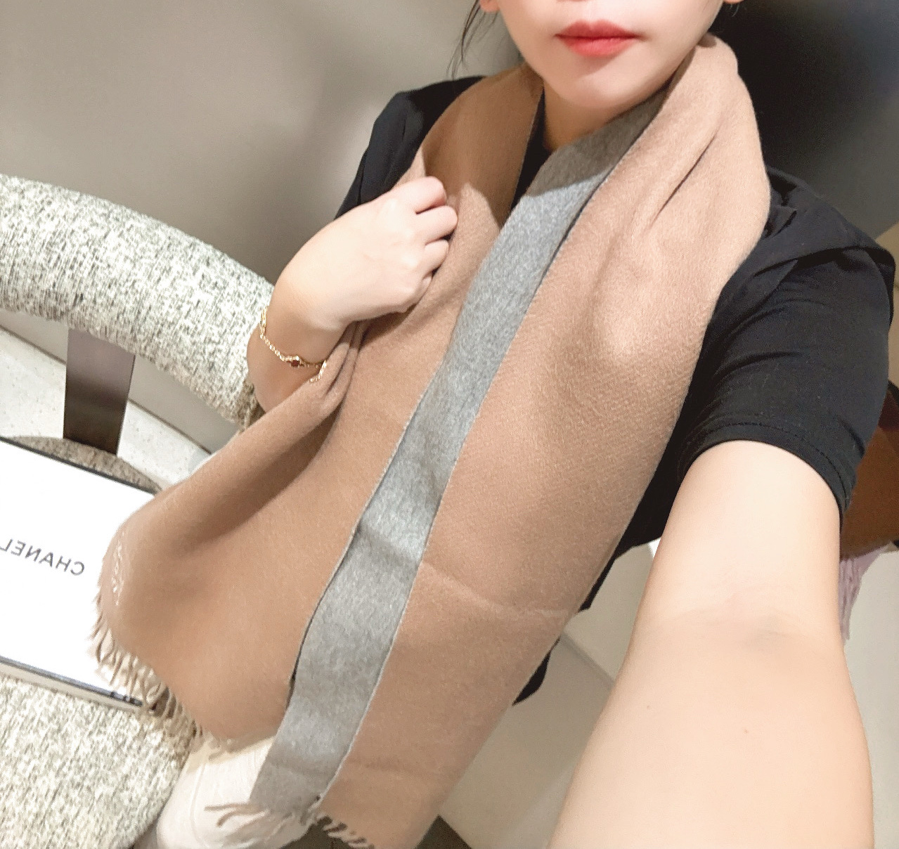 P罗意威🏖️【男女围巾】怒赞自留，难得的高端男款！家属福利！巴宝莉非常正的男士围巾~面料大爱，非常柔软细