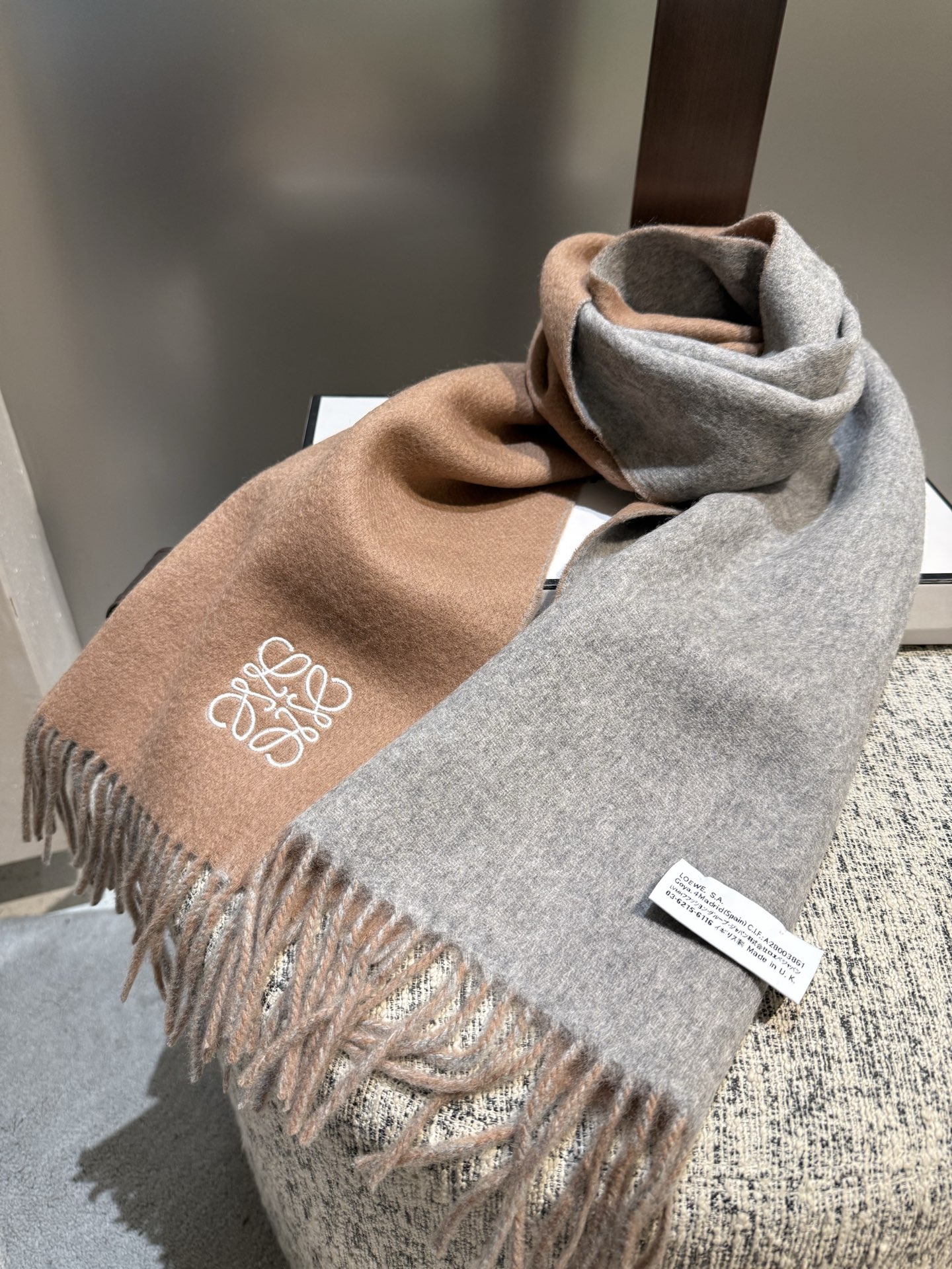 P罗意威🏖️【男女围巾】怒赞自留，难得的高端男款！家属福利！巴宝莉非常正的男士围巾~面料大爱，非常柔软细