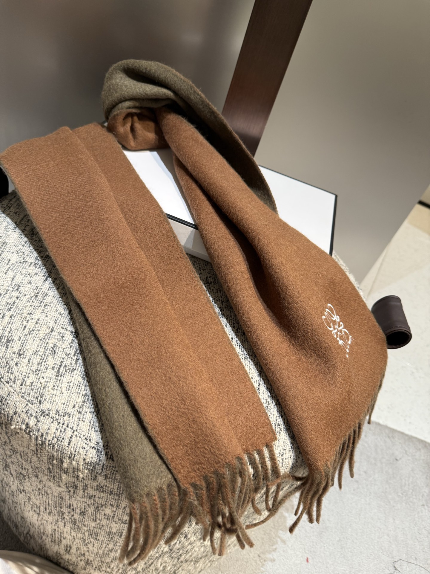 P罗意威🏖️【男女围巾】怒赞自留，难得的高端男款！家属福利！巴宝莉非常正的男士围巾~面料大爱，非常柔软细