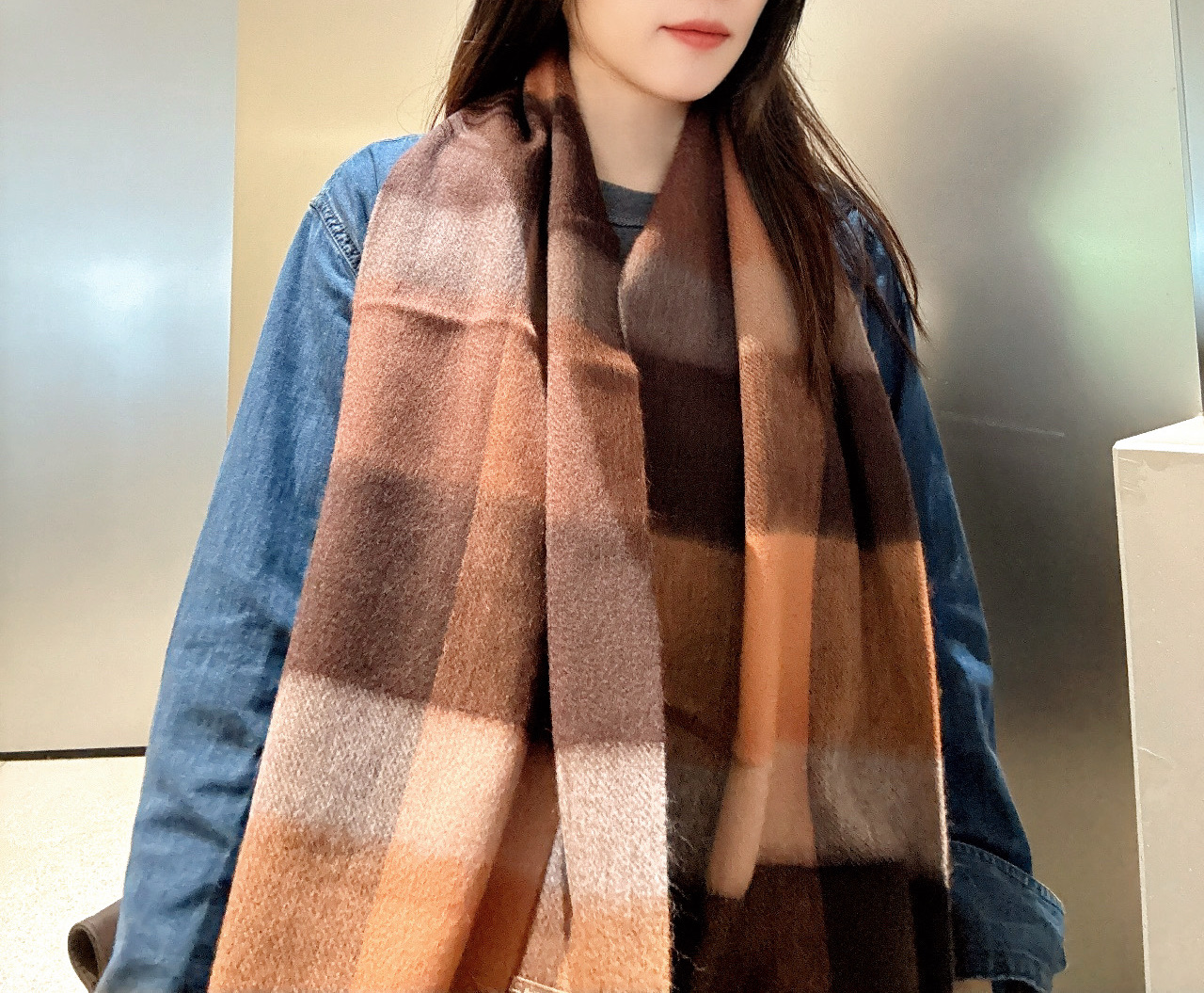 P巴宝莉【男女围巾】怒赞自留，难得的高端男款！家属福利！巴宝莉非常正的男士围巾~面料大爱，非常柔软细腻舒