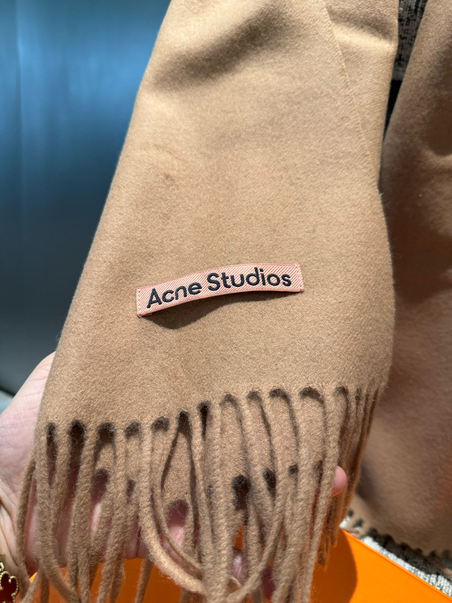 P❗️我只能说不是所有的纯色围巾都叫Acne‼️瑞典Acne Studios Apolo幼羊羔毛重磅纯色