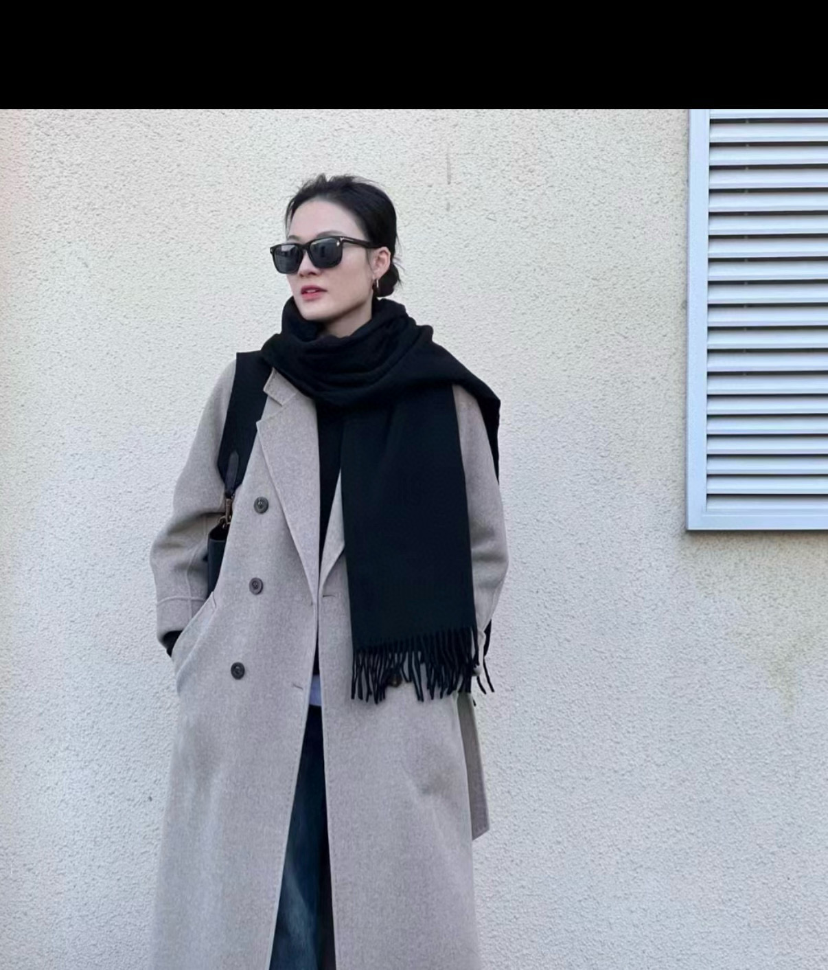 P❗️我只能说不是所有的纯色围巾都叫Acne‼️瑞典Acne Studios Apolo幼羊羔毛重磅纯色