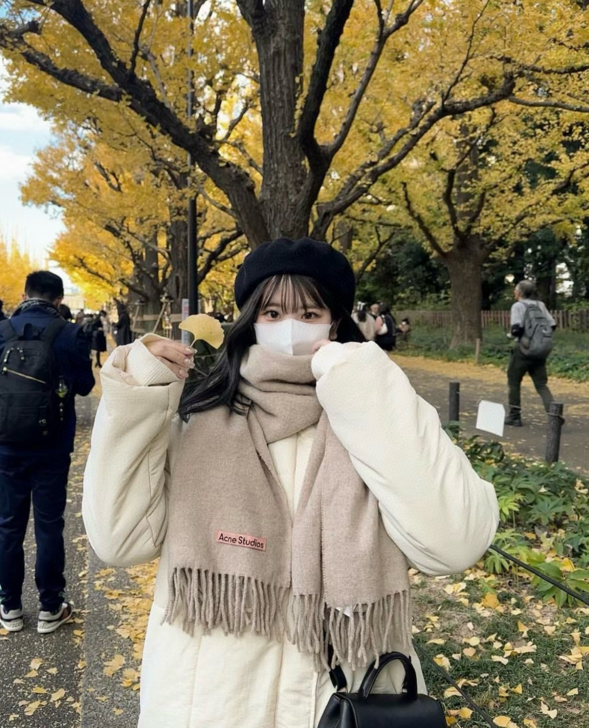 P❗️我只能说不是所有的纯色围巾都叫Acne‼️瑞典Acne Studios Apolo幼羊羔毛重磅纯色