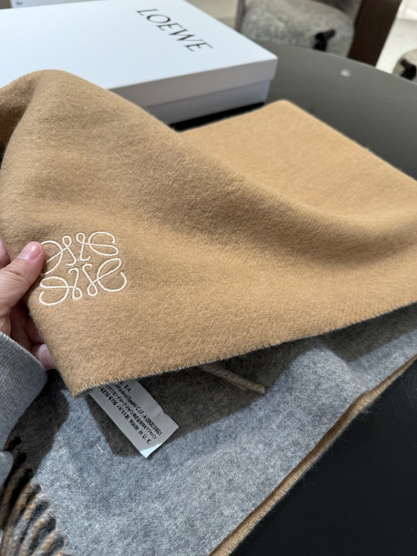 P罗意威🏖️【男女围巾】怒赞自留，难得的高端男款！家属福利！巴宝莉非常正的男士围巾~面料大爱，非常柔软细