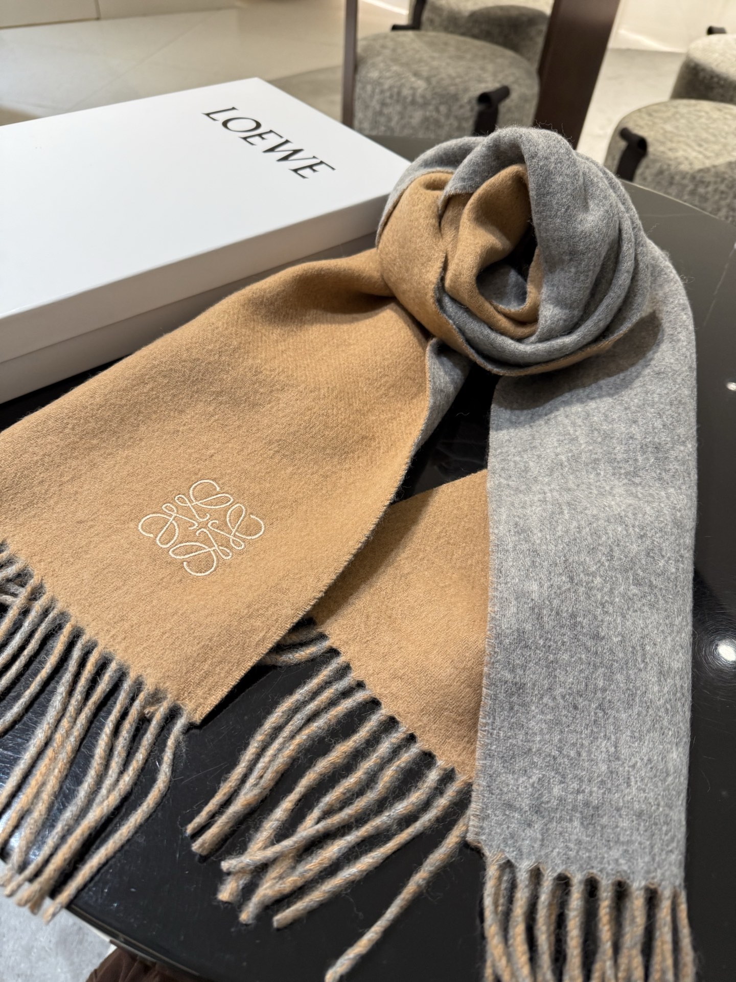 P罗意威🏖️【男女围巾】怒赞自留，难得的高端男款！家属福利！巴宝莉非常正的男士围巾~面料大爱，非常柔软细