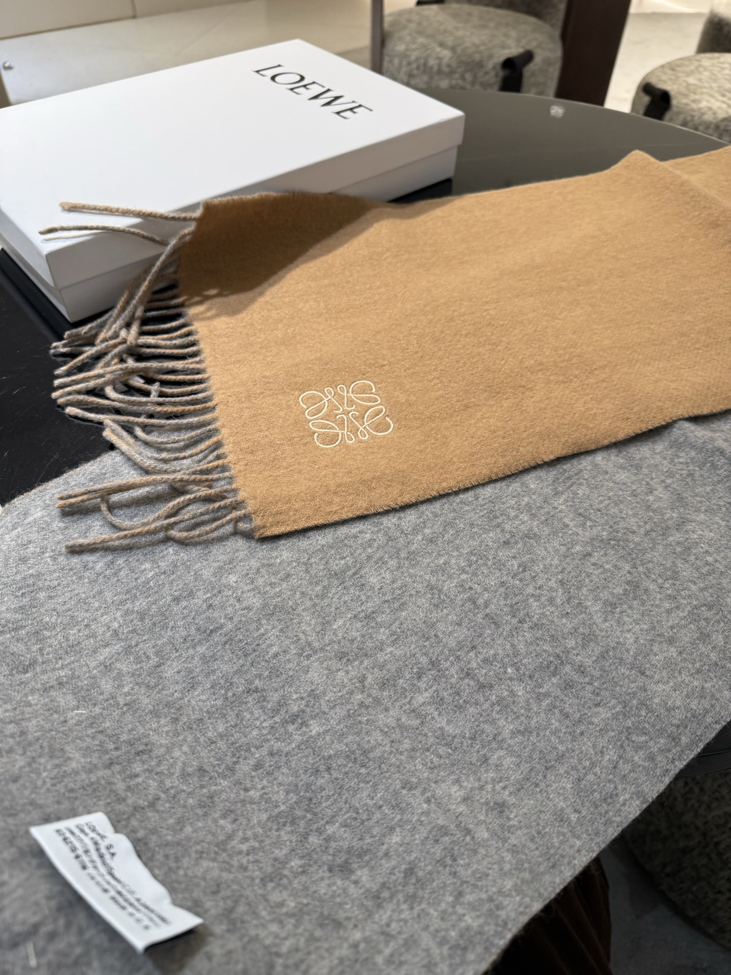 P罗意威🏖️【男女围巾】怒赞自留，难得的高端男款！家属福利！巴宝莉非常正的男士围巾~面料大爱，非常柔软细