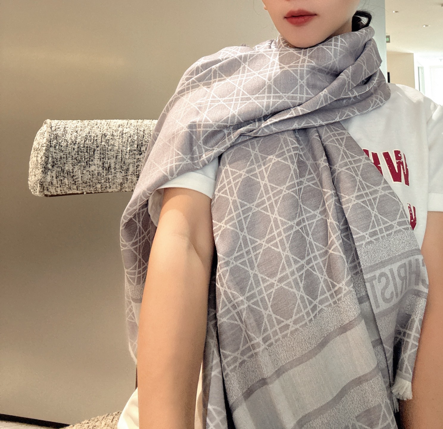 P高段位！是Dior的女人！经典藤格纹新演绎！！】实物有被惊艳到！！Dior今年25秋冬新出的Canna