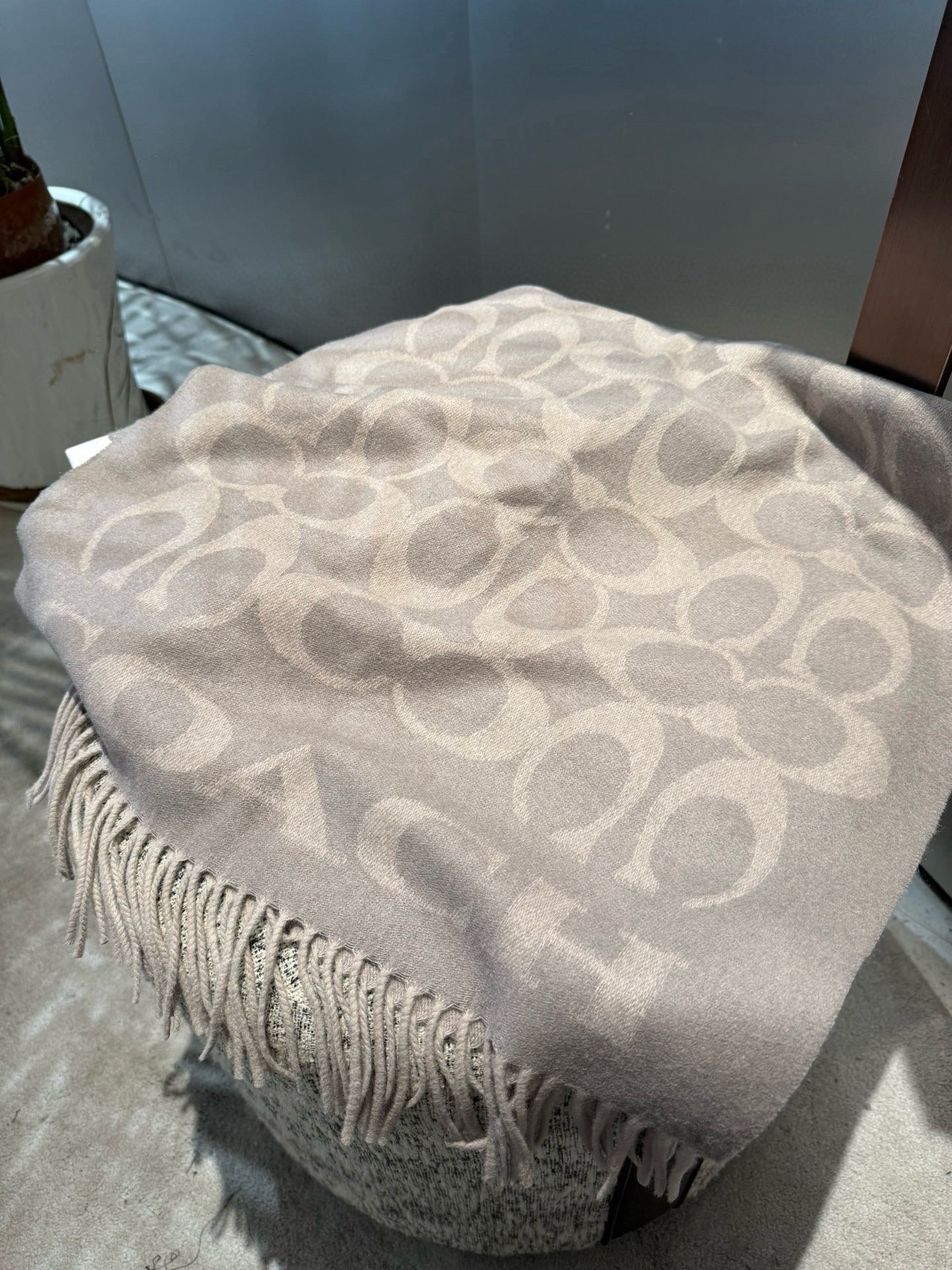 P蔻驰 2025年新款到！Coach爆款！三色披肩也太好看了吧！不仅有颜值还有品质，97%羊毛+3%羊绒