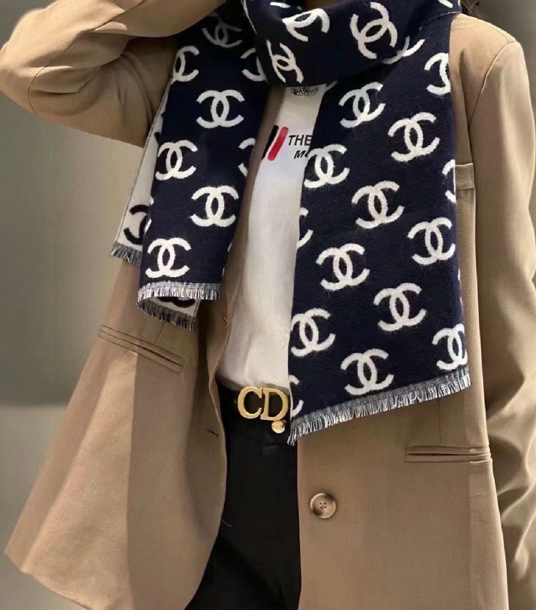 Chanel 2025新款秋冬 系列围巾