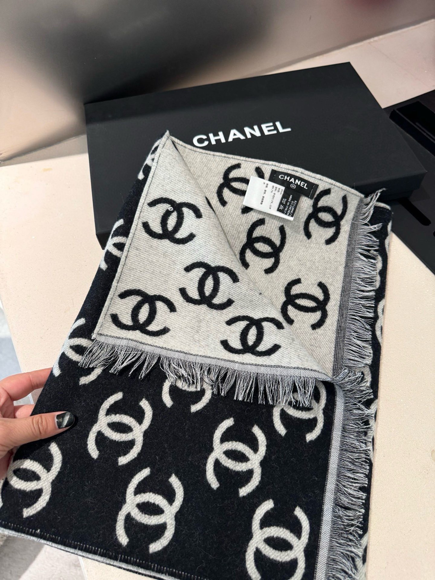 Chanel 2025新款秋冬 系列围巾