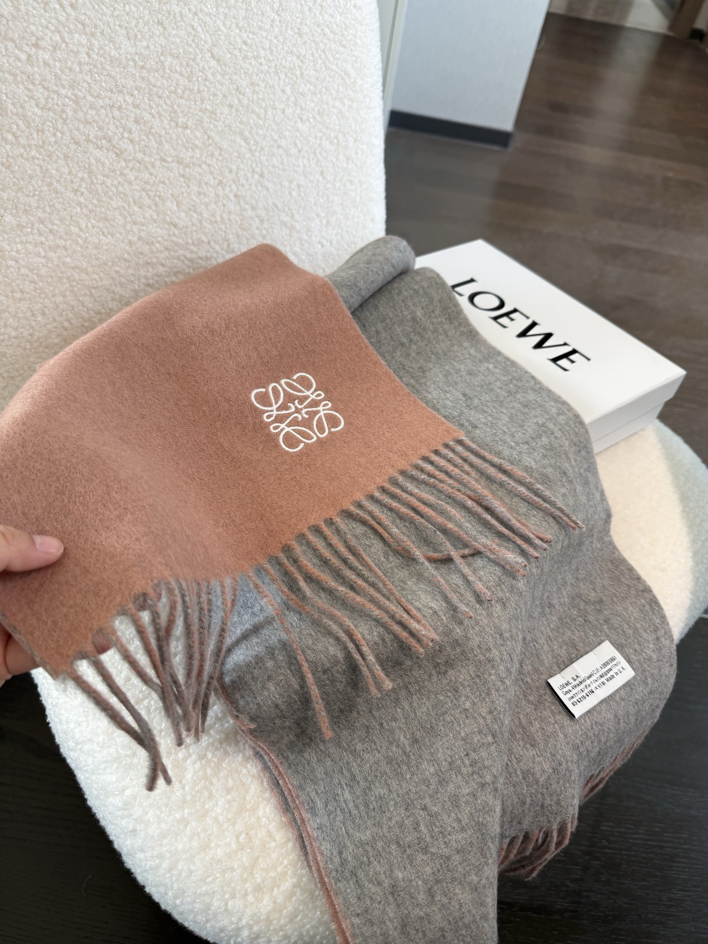 P罗意威🏖️【男女围巾】怒赞自留，难得的高端男款！家属福利！巴宝莉非常正的男士围巾~面料大爱，非常柔软细