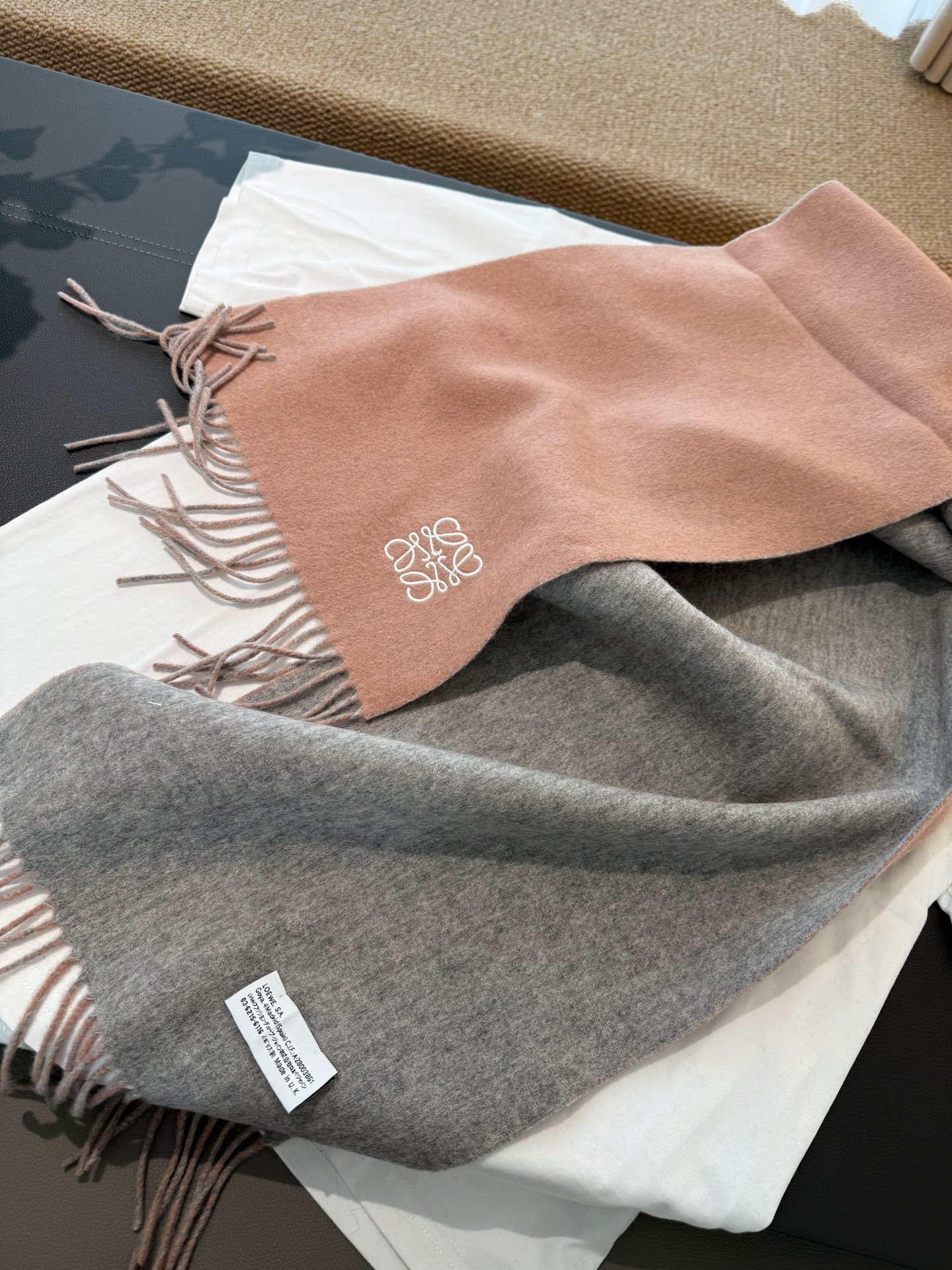 P罗意威🏖️【男女围巾】怒赞自留，难得的高端男款！家属福利！巴宝莉非常正的男士围巾~面料大爱，非常柔软细