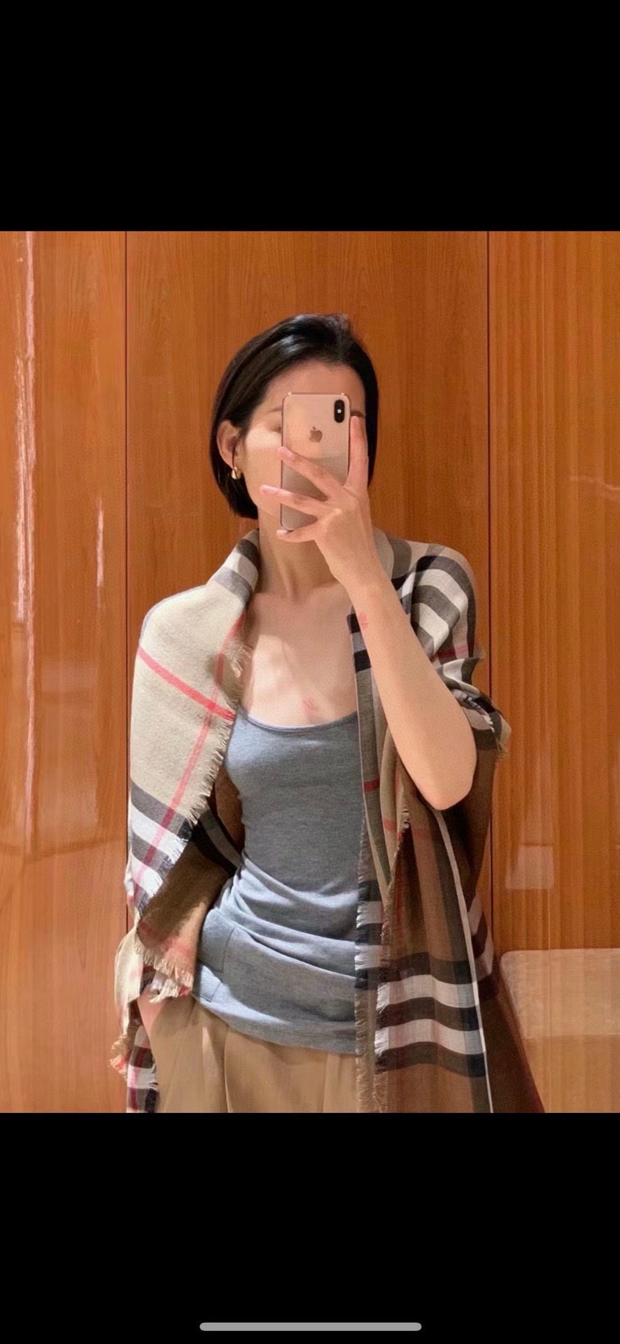 P高版本BURBERRY家经典格！2025年最值得入超值版，老友闭眼入！一条围巾两条的快乐！！！经典格，