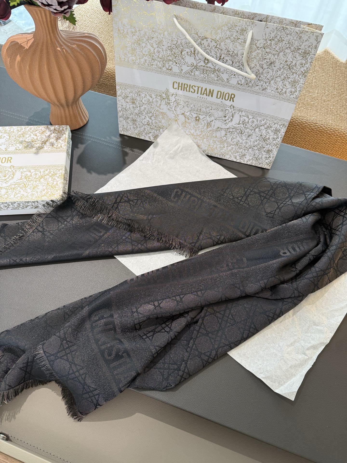 P高段位！是Dior的女人！经典藤格纹新演绎！！】实物有被惊艳到！！Dior今年25秋冬新出的Canna