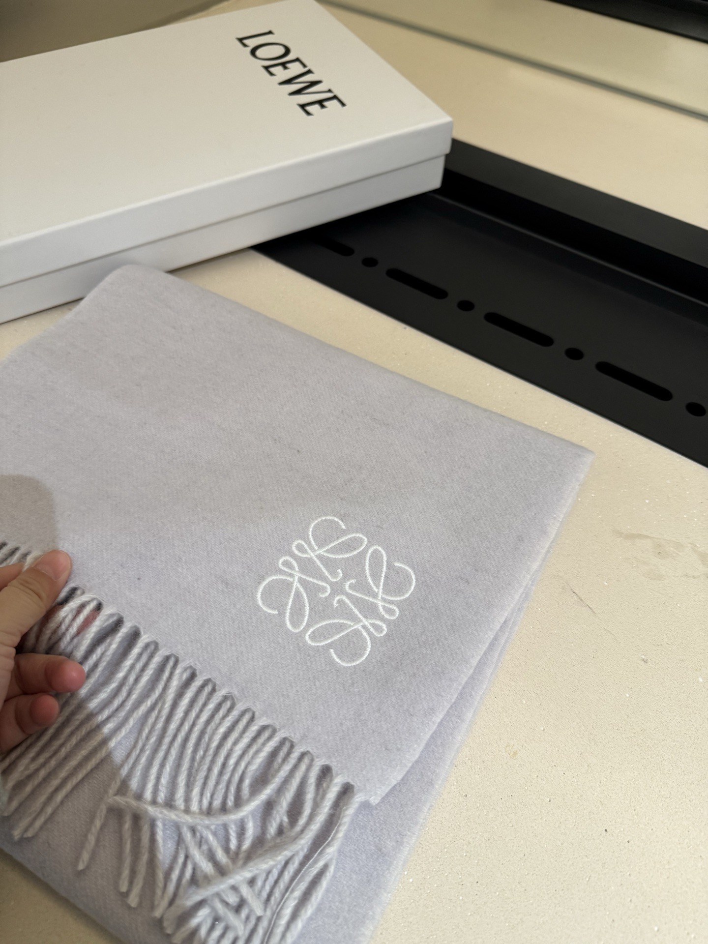 P罗意威🏖️【男女围巾】怒赞自留，难得的高端男款！家属福利！巴宝莉非常正的男士围巾~面料大爱，非常柔软细