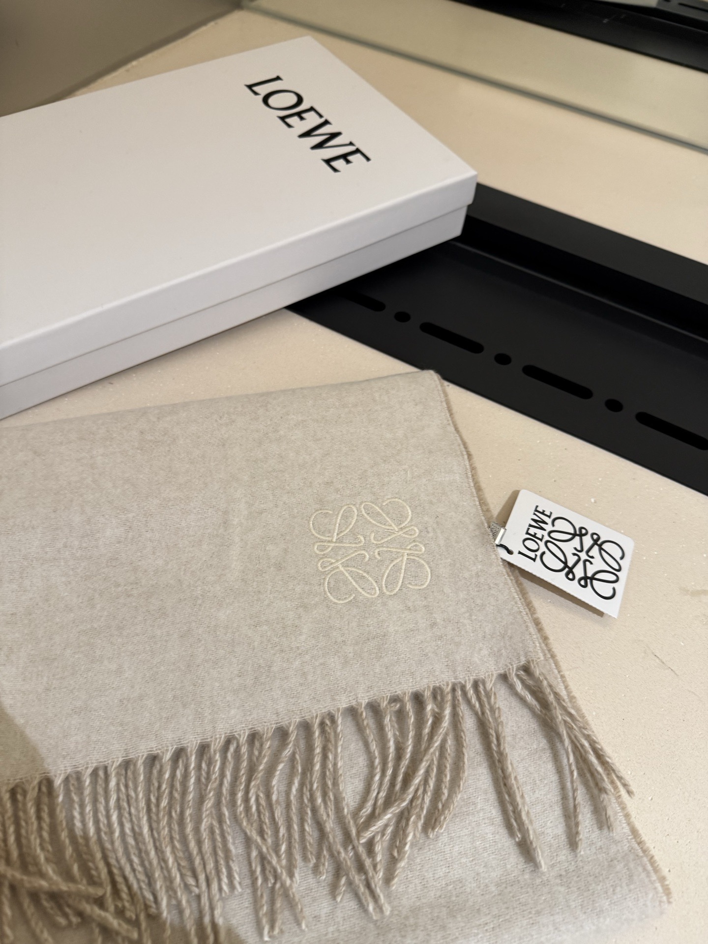 P罗意威🏖️【男女围巾】怒赞自留，难得的高端男款！家属福利！巴宝莉非常正的男士围巾~面料大爱，非常柔软细