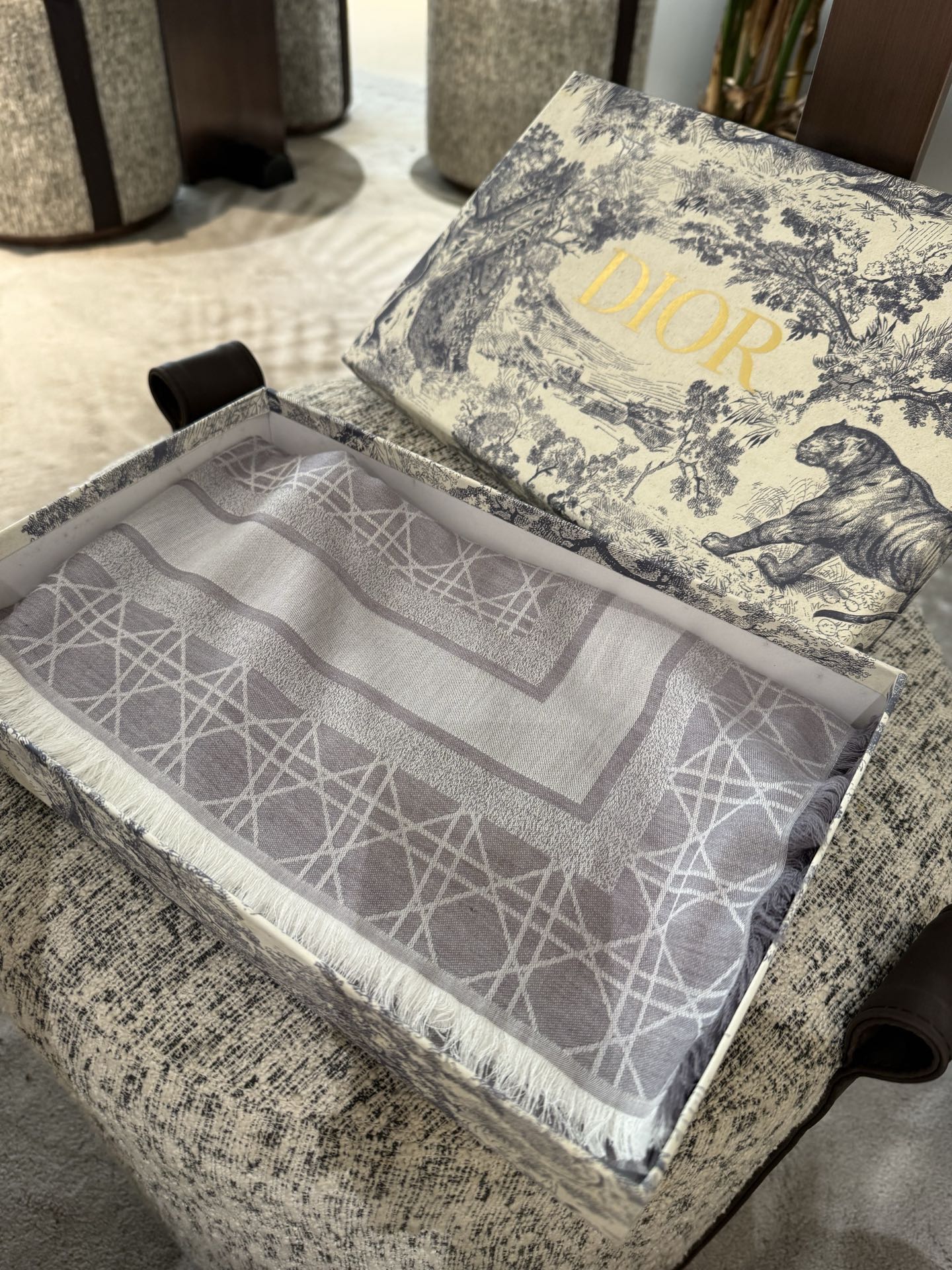 P高段位！是Dior的女人！经典藤格纹新演绎！！】实物有被惊艳到！！Dior今年25秋冬新出的Canna