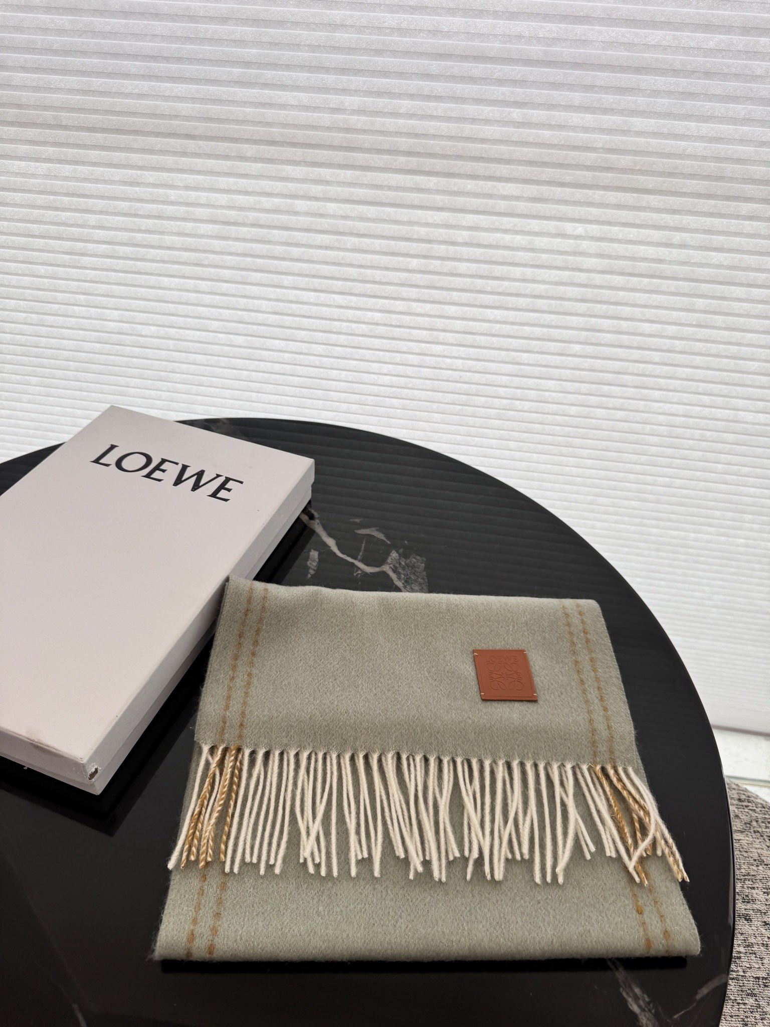 P罗意威♥️怒赞自留，难得的高端男款！家属福利！巴宝莉非常正的男士围巾~面料大爱，非常柔软细腻舒服，轻度