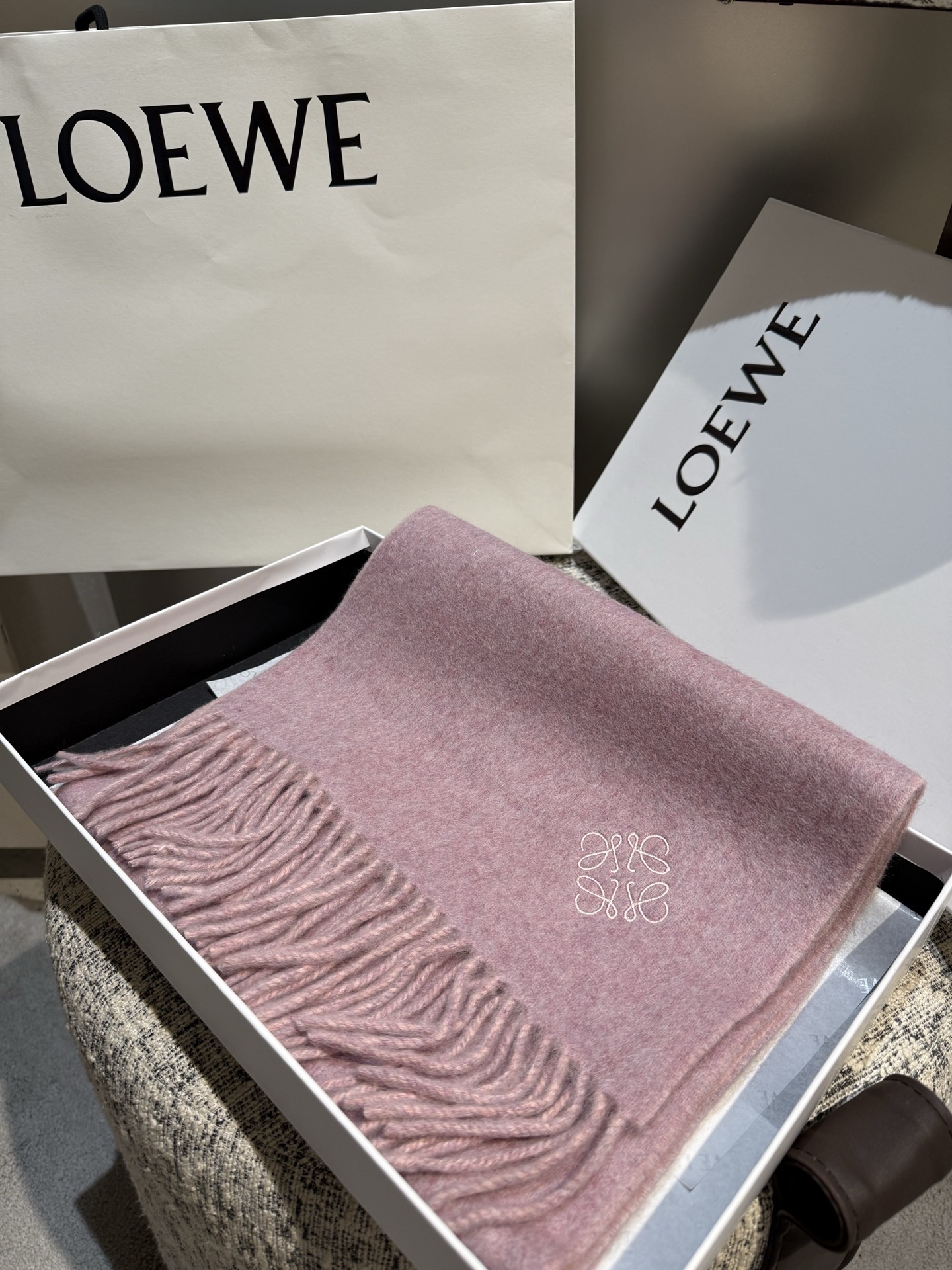 P罗意威🏖️【男女围巾】怒赞自留，难得的高端男款！家属福利！巴宝莉非常正的男士围巾~面料大爱，非常柔软细