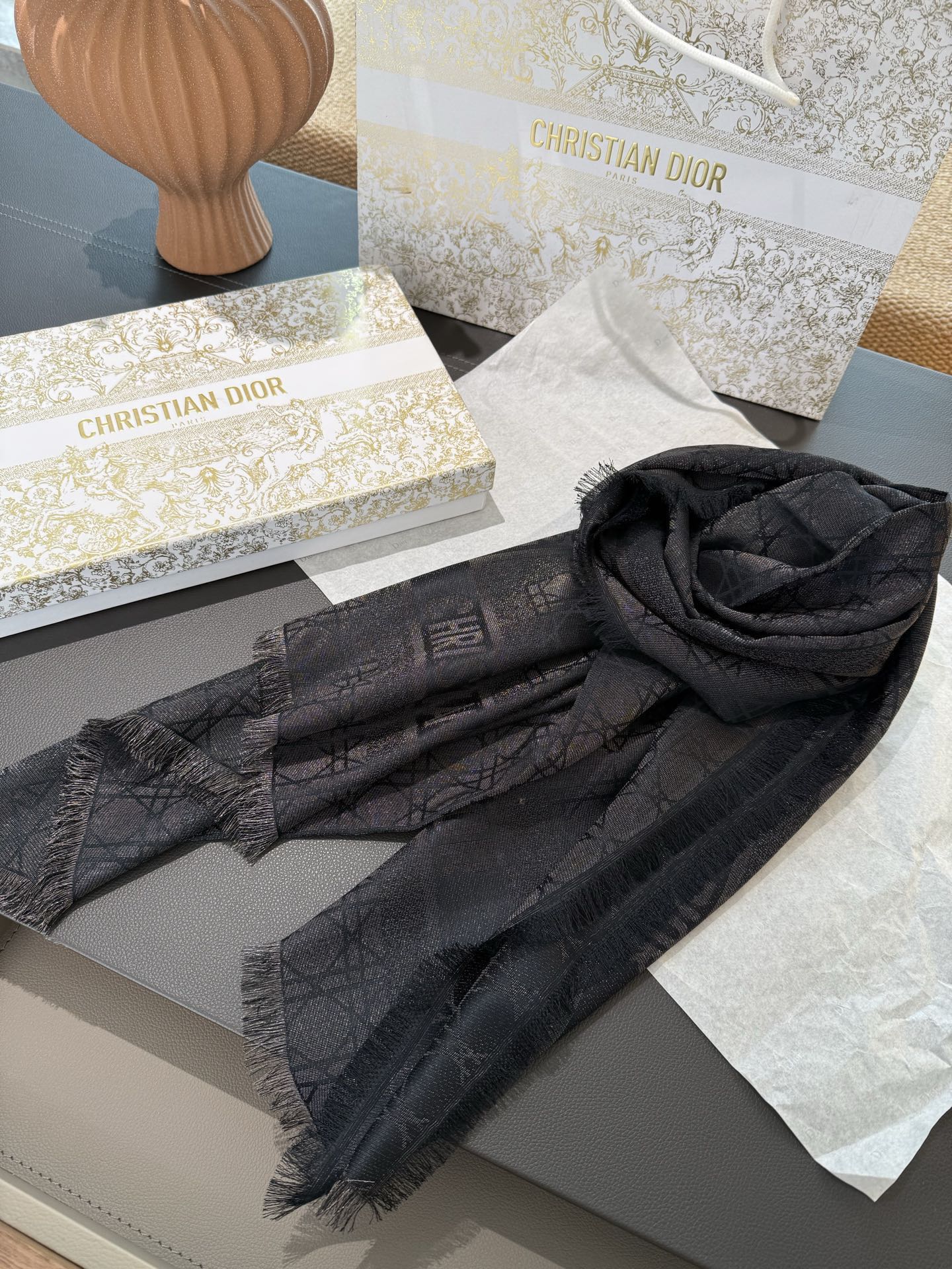 P高段位！是Dior的女人！经典藤格纹新演绎！！】实物有被惊艳到！！Dior今年25秋冬新出的Canna