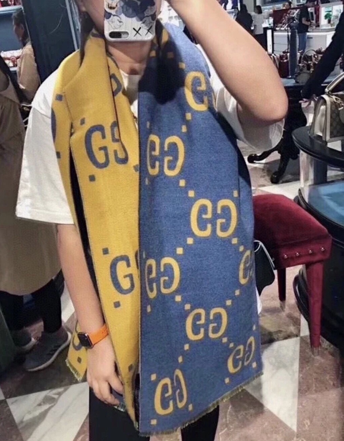 P【▪Gucci必入。人手一条】专柜的大爆款~就喜欢这种GG腔调！价格超级给力，福利推荐！！专柜售价近4