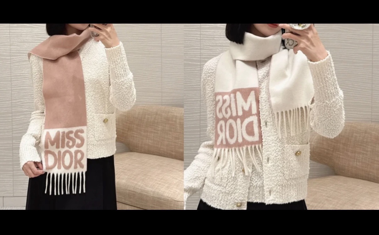 NO:704372,My innocence wants to give everyone a certain amount of money! DIOR 2025 winter popular cashmere scarf is a little thinner than the regular size, but not cumbersome! The perfect match for the coat. The price is really cheap. The quality is very soft and the upper body is really good-looking. The stock is limited. Grab it now. Size 17 x 140 cm (excluding tassels). High version scarf, high version scarf, dior19860909我的天 真要給每人都要入的款 ！ DIOR 2025冬季爆款羊絨围巾 尺寸比常规細点,但不会累贅！ 撘大衣的绝配重点价格格真的便宜 品质非常柔软,上身又真是好看, 货量不多快来抢 尺寸17 x 140 厘米(不含流苏).高版本围巾,高版本围巾,dior,scarf