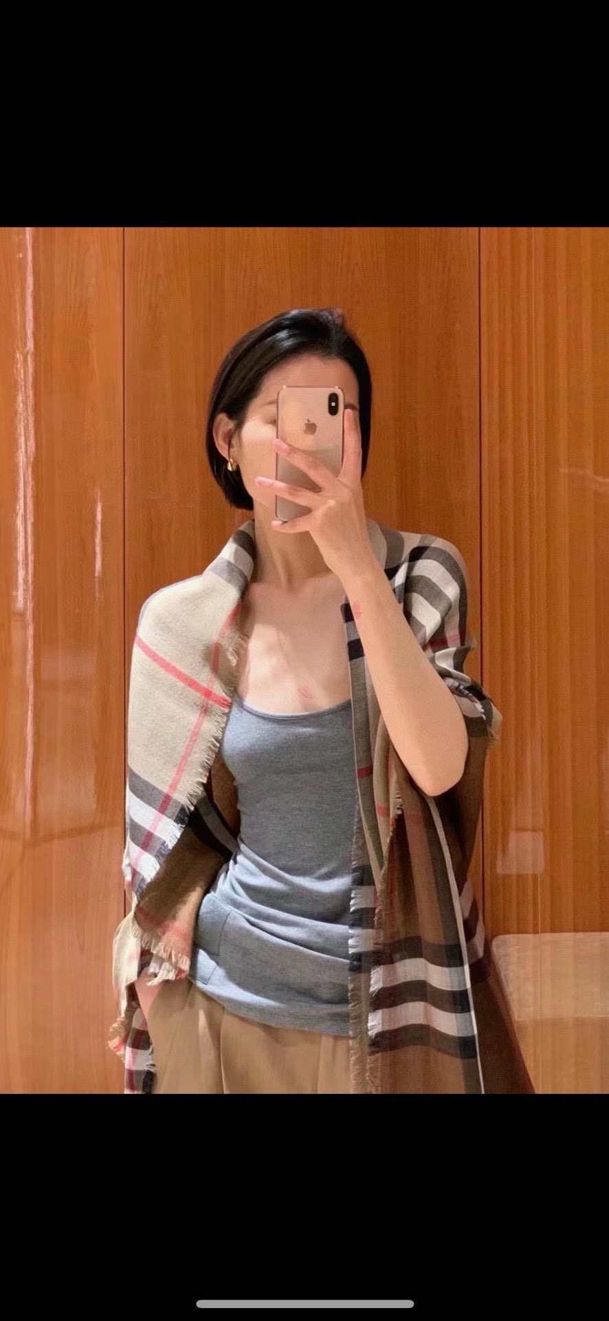 P高版本BURBERRY家经典格！最值得入超值版，老友闭眼入！一条围巾两条的快乐！！！经典格，经典配色，