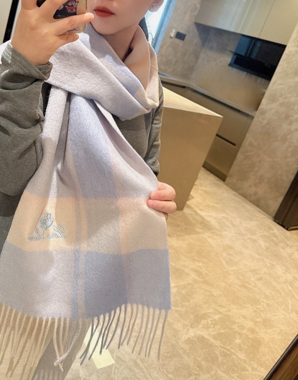 PL P【男女围巾】怒赞自留，难得的高端男款！家属福利！巴宝莉非常正的男士围巾~面料大爱，非常柔软细腻舒