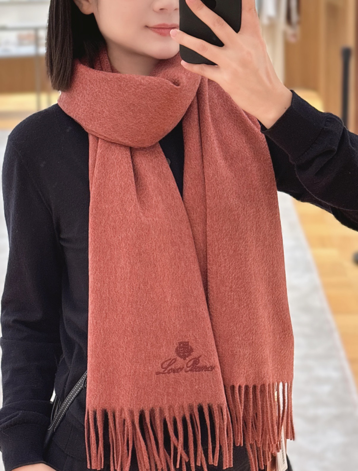 Loro Piana Fringed Scarf