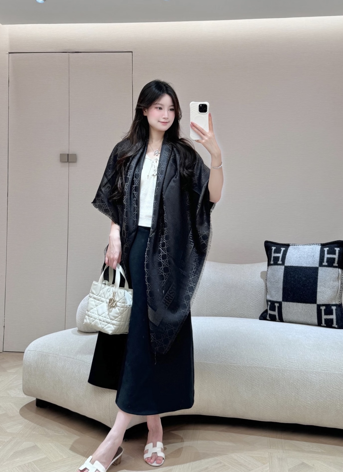 P高段位！是Dior的女人！经典藤格纹新演绎！！】实物有被惊艳到！！Dior今年25秋冬新出的Canna